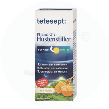 Tetesept Pflanzlicher Hustenstiller 125 ml