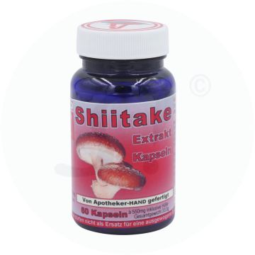 Shiitake 325 mg Extrakt Kapseln 60 Stk.