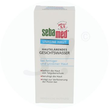 Sebamed Unreine Haut Hautklärendes Gesichtswasser 200 ml