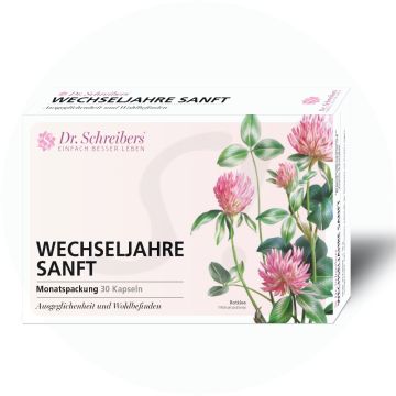 Dr. Schreibers Wechseljahre sanft Kapseln 30 Stk.