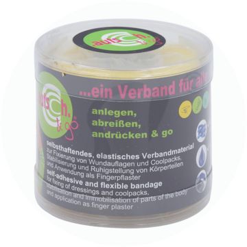 Autsch & go Elastische Bandage Gelb 50 mm 1 Stk. 