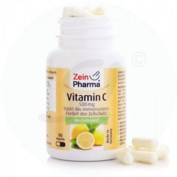 ZeinPharma Vitamin C Caps 500 mg 90 Stk.