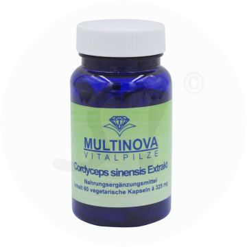Multinova Cordyceps Kapseln 60 Stk.  BIO