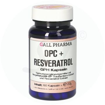 Gall Pharma OPC Resveratrol Kapseln 60 Stk.