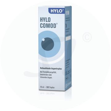HYLO COMOD Augentropfen 10 ml 
