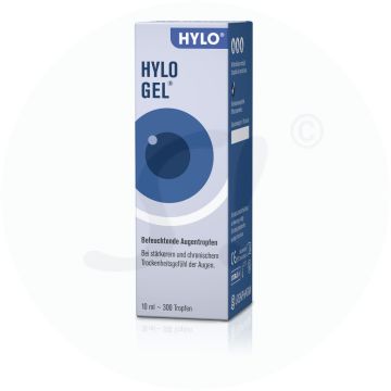 HYLO GEL Augentropfen 10 ml