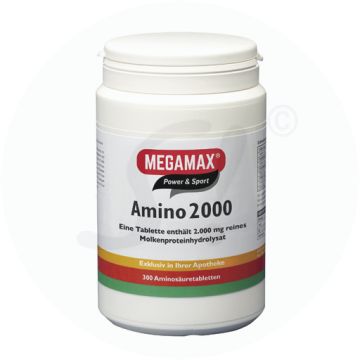 Megamax Amino Tabletten 2000 300 Stk.