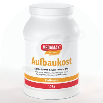 Megamax Aufbaukost Erdbeere 1500 g