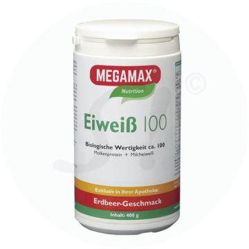 Megamax Milch+Molke Eiweiß Erdbeer 400 g