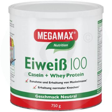 Megamax Milch+Molke Eiweiß Neutral 750 g