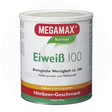 Megamax Milch+Molke Eiweiß Himbeer 750 g