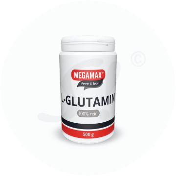 Megamax L-Glutamin Pulver 500 g