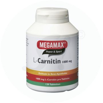 Megamax L-Carnitin Tabletten 1000