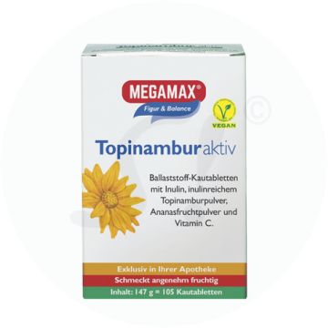 Megamax Topinambur Ball Kautabletten 105 Stk.