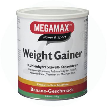 Megamax Weight Gainer Banane 1500 g