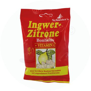 Schusters Bonbons Ingwer Zitrone 100 g