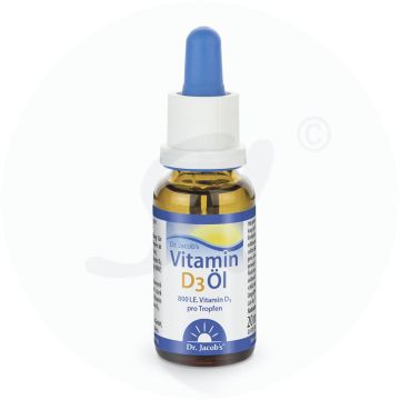 Dr. Jacobs Vitamin-D3-Öl Tropfen 20 ml