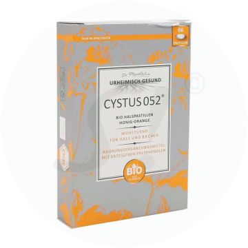 Cystus 052 Halspastillen Honig 66 Stk. BIO