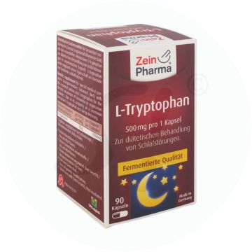ZeinPharma L-Tryptophan 500 mg Kapseln 90 Stk.