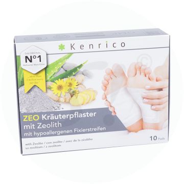 Kenrico Pflaster 10 Stk. Zeolith Zeo