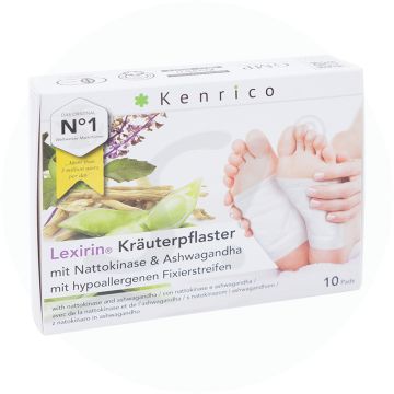 Kenrico Kräuterpflaster Lexirin Nattokinase 10 Stk.