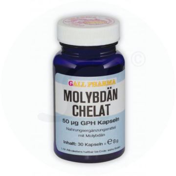 Gall Pharma Molybdaen Kapseln Chel 50mcg 120 Stk.