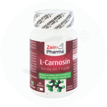 ZeinPharma L-Carnosin 500 mg Kapseln 60 Stk.