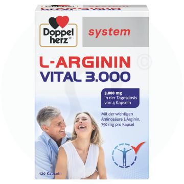 Doppelherz System L-Arginin Vital 2000 120 Stk.