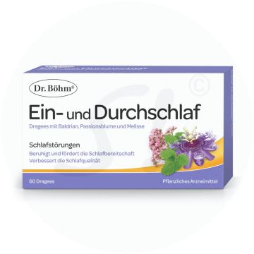 Dr. Böhm Ein- und Durchschlaf Dragees 60 Stk.