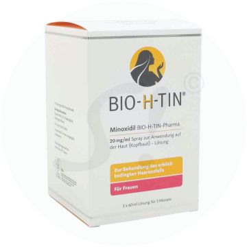 Minoxidil Bio-h-tin 20 mg/ml 180 ml