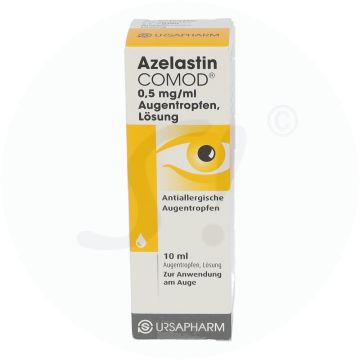 Azelastin - Comod 0,5 mg/ml Augentropfen 10 ml  