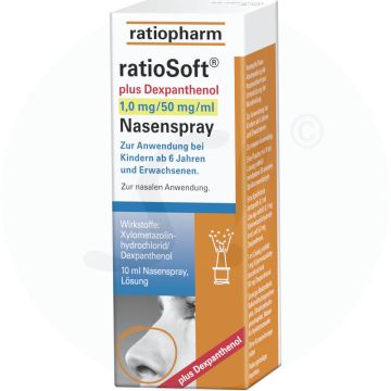 RatioSoft plus Dexpanthenol 0,1% - Nasenspray 10 ml