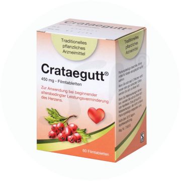 Crataegutt 450 mg Filmtabletten 60 Stk.