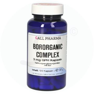 Gall Pharma Bororganic Complex Kapseln 3mg 