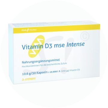 Vitamin D3 Kapseln Mse 10000 I.E 30 Stk.