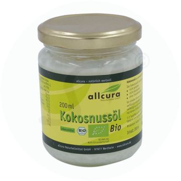Allcura Kokosnuss Öl 200 ml BIO