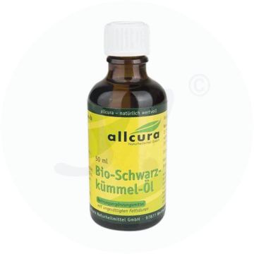 Allcura Schwarzkümmelöl 50 ml BIO