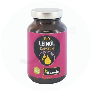Hanoju Leinöl Kapseln 270 mg 120 Stk.  BIO