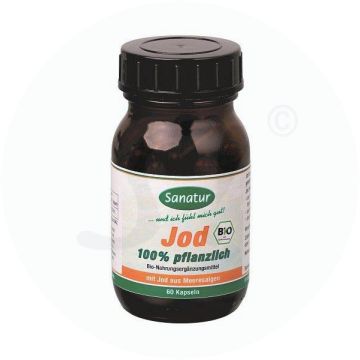Sanatur Jod Kapseln 150 mcg 60 Stk. BIO