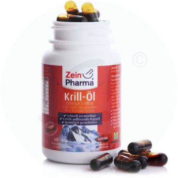 Krill-Öl Kapseln Zein 500mg 60 Stk.