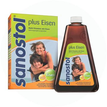 Sanostol Multivitamin plus Eisen 460 ml