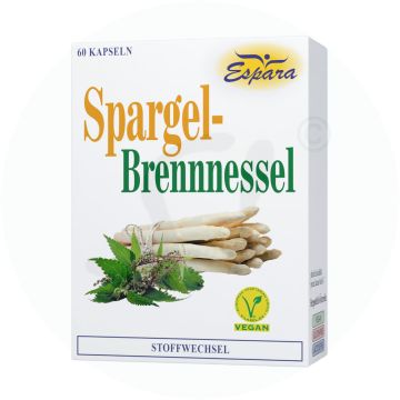 Espara Spargel Kapseln plus Brennessel 60 Stk.