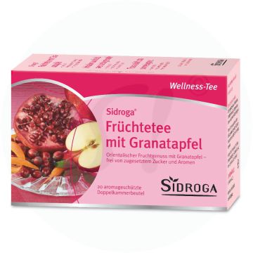 Sidroga Tee Wellness Früchte mit Granatapfel 20 Btl.