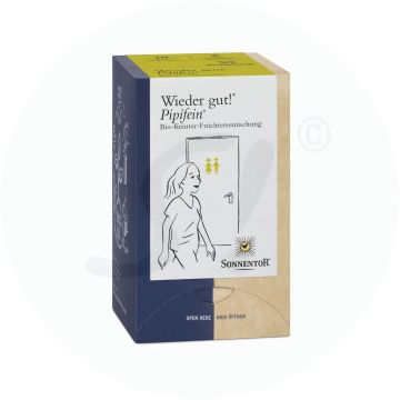 Sonnentor Wieder gut!® Kräuter-Früchteteemischung Pipifein® 18 Btl.