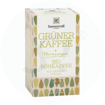 Sonnentor Grüner Kaffee Aufgussbeutel 18 Btl.