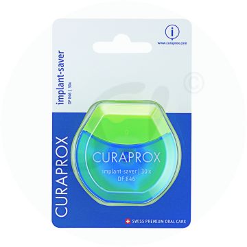 Curaprox implant-saver Zahnseide DF 846 30 Stk.