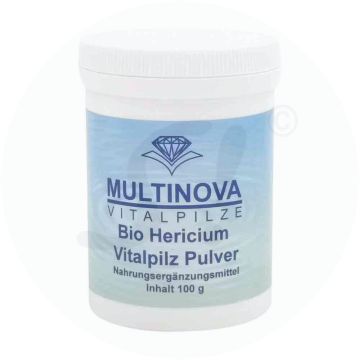 Multinova Hericium Pulver 100 g  BIO