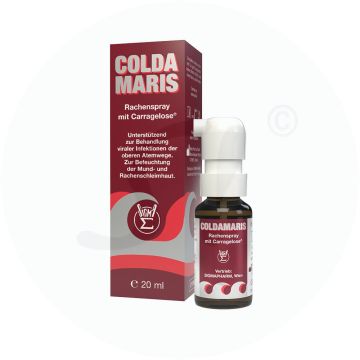 Coldamaris Rachenspray mit Carragelose