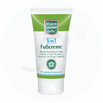 Allgäuer Latschenkiefer 5 in 1 Fußcreme 75 ml