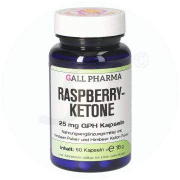 Gall Pharma Raspberryketone Kapseln 25mg 60 Stk.
